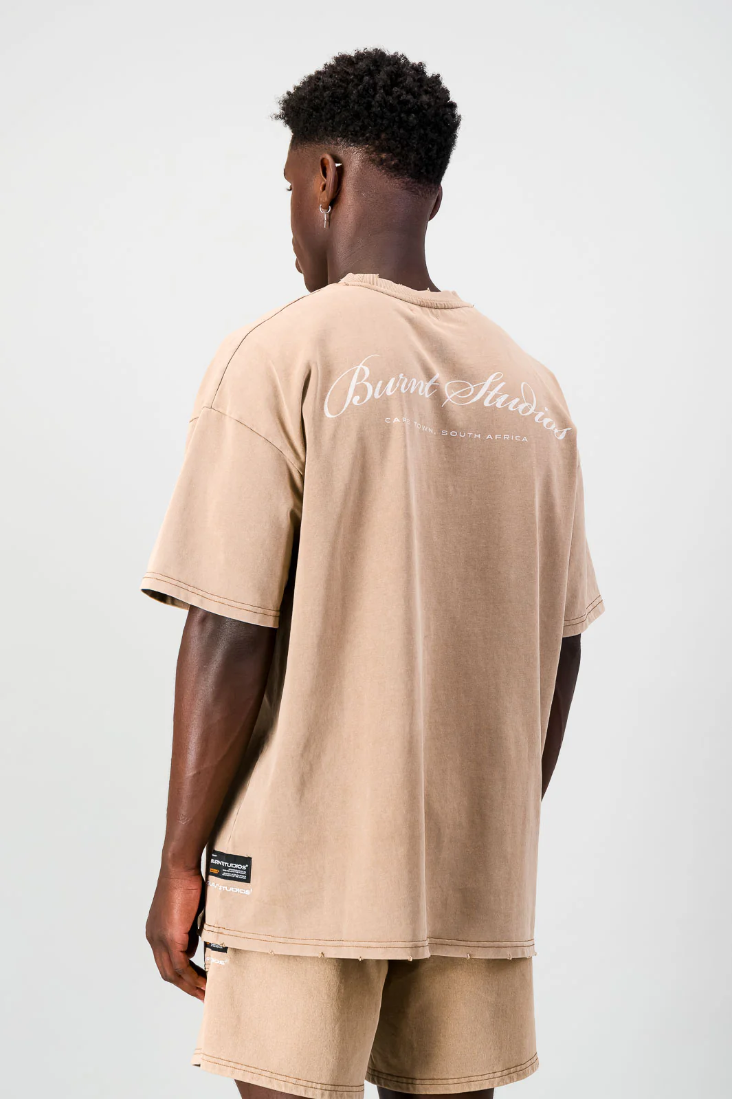 Ultra Heavy Oversized Tee - Brown - Image 2