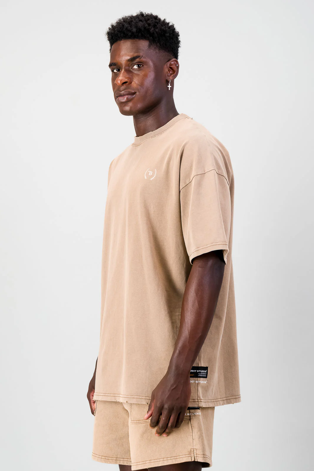 Ultra Heavy Oversized Tee - Brown - Image 5