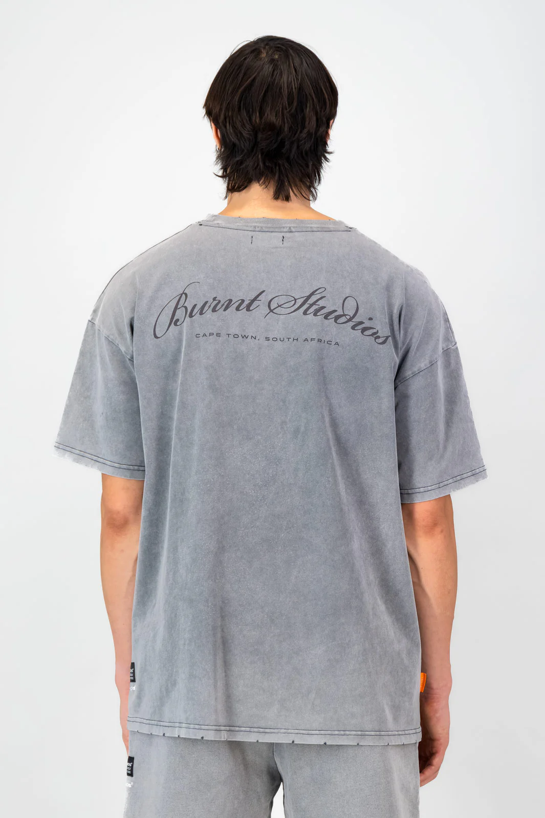 Ultra Heavy Oversized Tee - Light Grey - Image 2