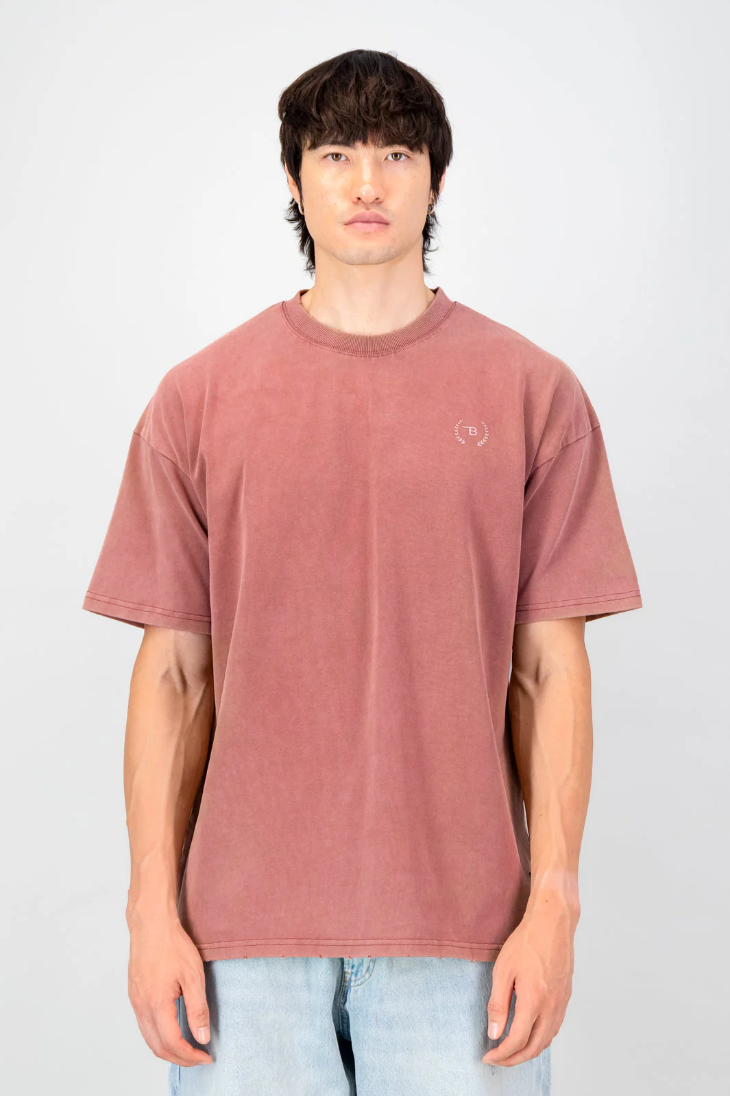 Ultra Heavy Oversized Tee - Rust - Image 4