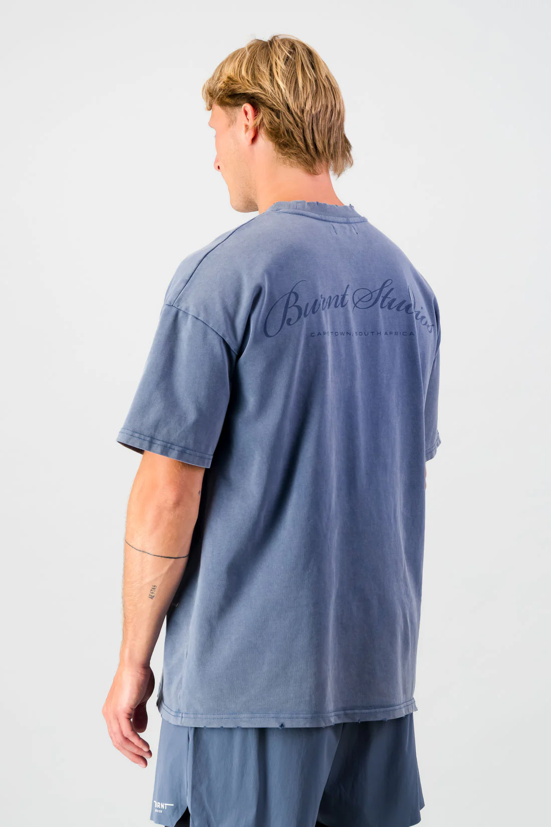 Ultra Heavy Tee - Washed Blue - Image 3