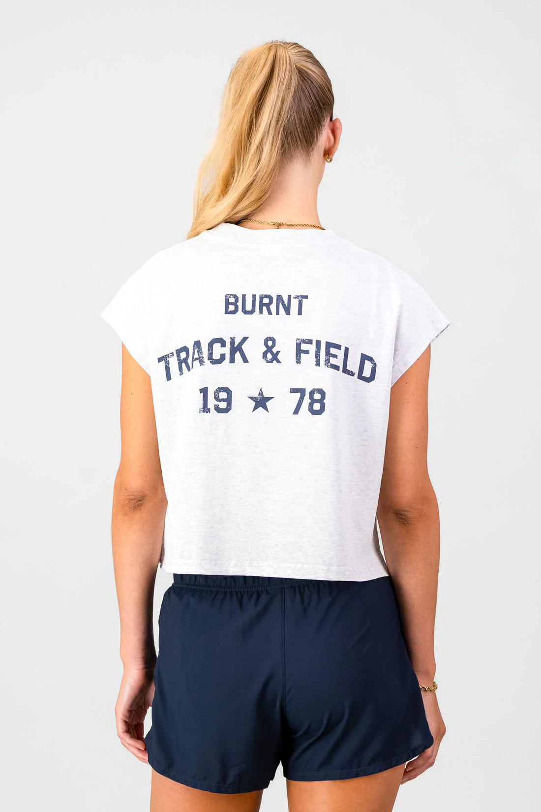 Varsity Tank - Grey Melange - Image 2