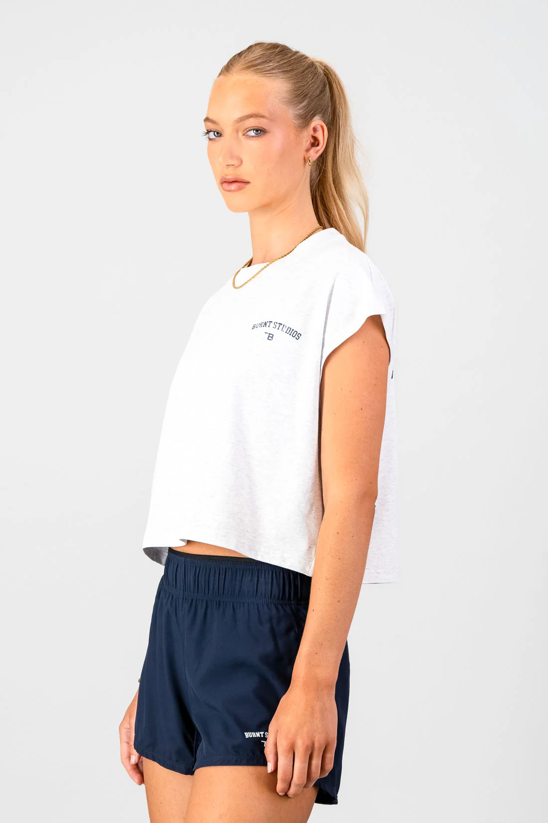 Varsity Tank - Grey Melange - Image 3