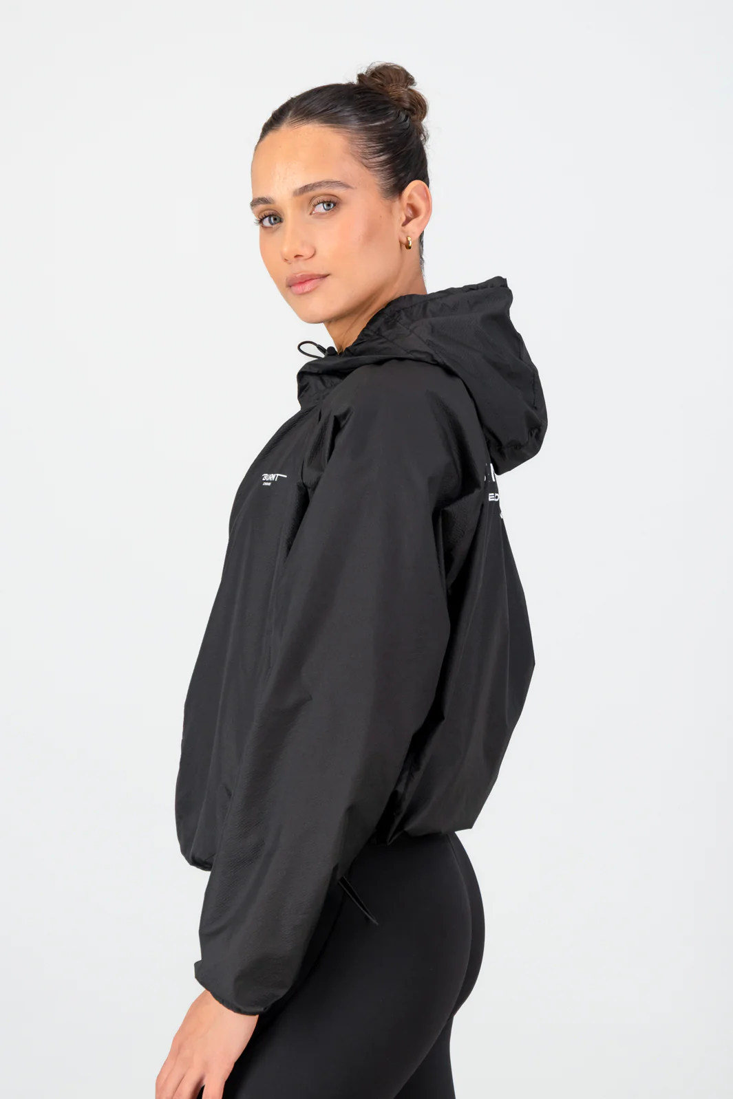 Essential Lightweight Jacket - Black - Image 3