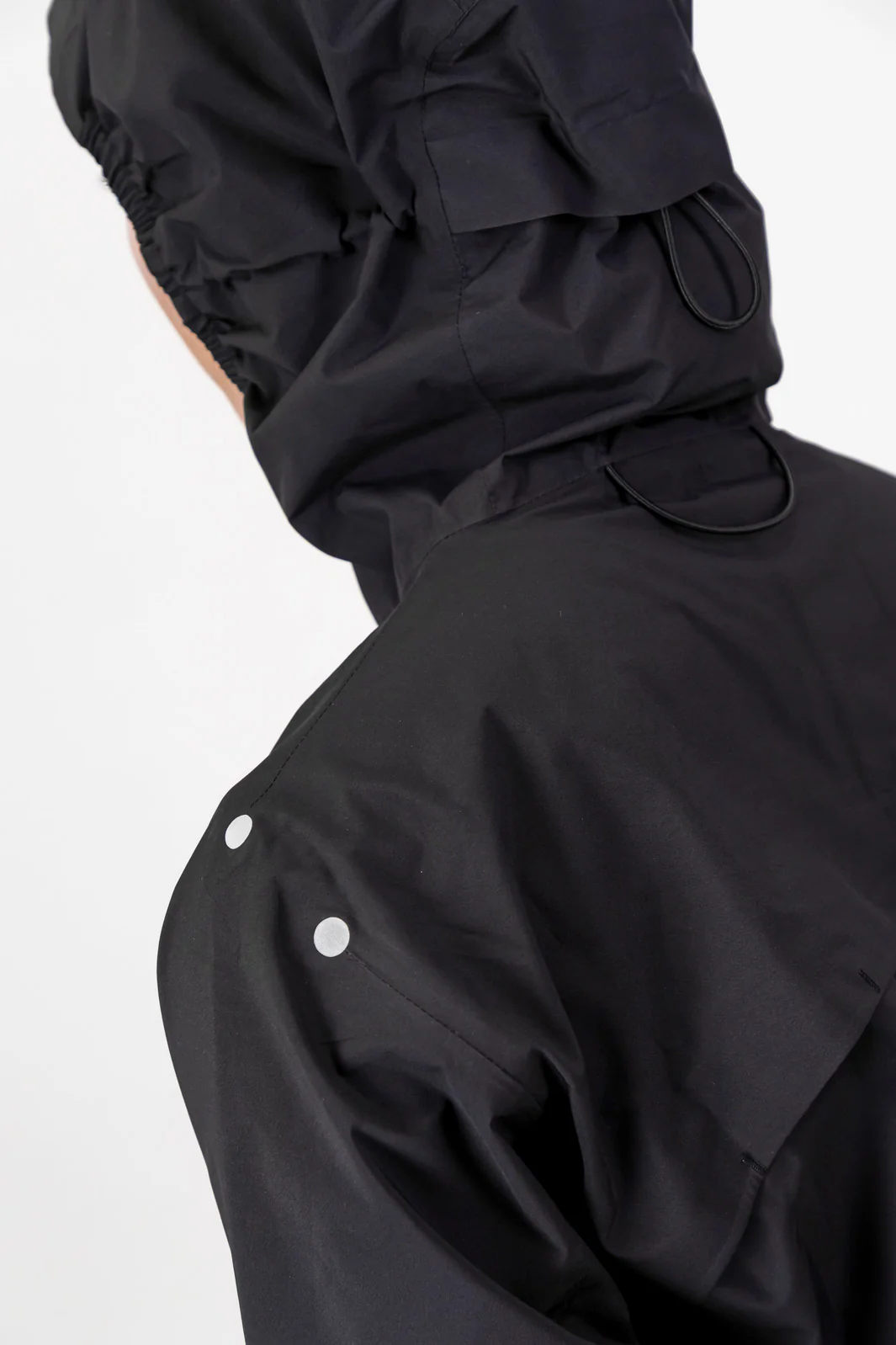 Essential Women's Waterproof Jacket - Black - Image 7